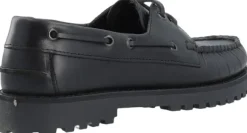 CASLENA Boat Shoe Pull Up Leather