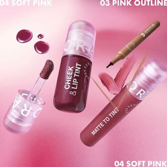 Cheek & Lip Tint - Kladdfritt läpp- och kindstift