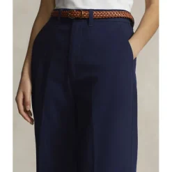 Chino Wide-Leg Pant
