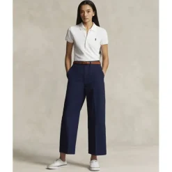 Chino Wide-Leg Pant
