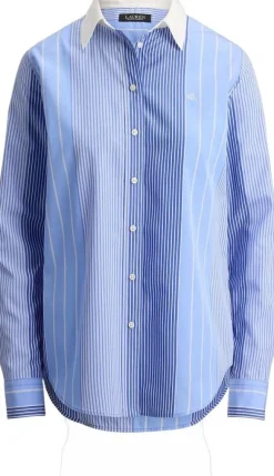 Classic Fit Striped Broadcloth Shirt