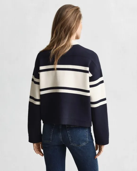 COLOR BLOCKED CARDIGAN