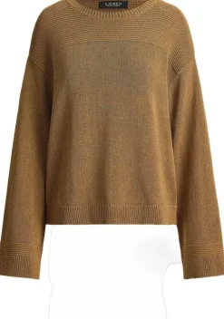 Cotton-Blend Crewneck Sweater