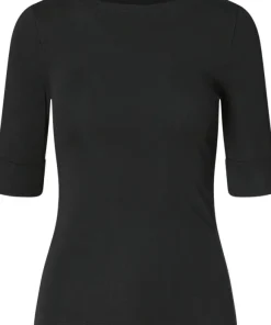 Cotton Boatneck Top