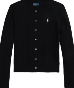 Cotton Crewneck Cardigan