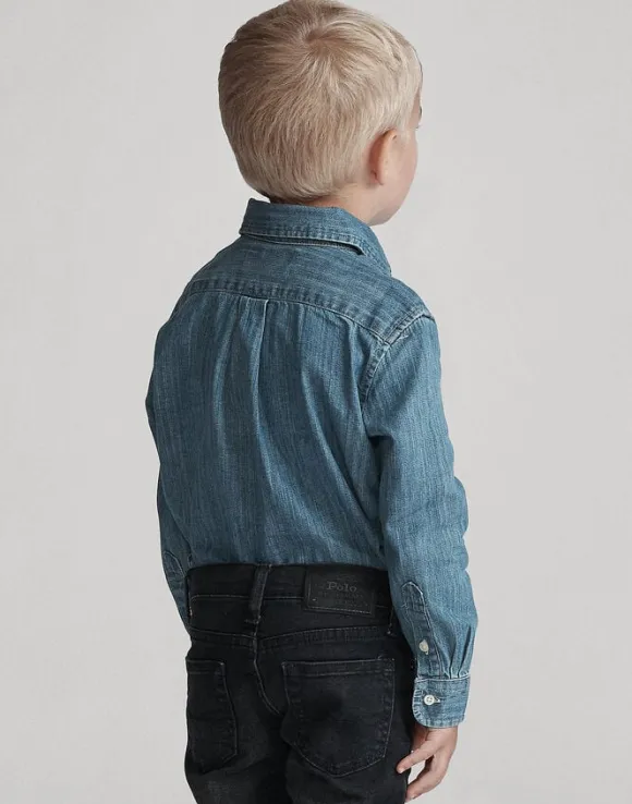 Cotton Denim Shirt