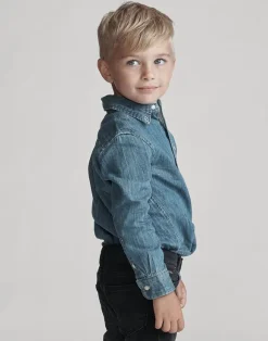 Cotton Denim Shirt