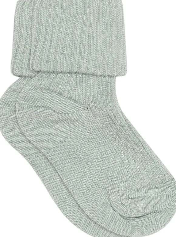 Cotton rib baby socks
