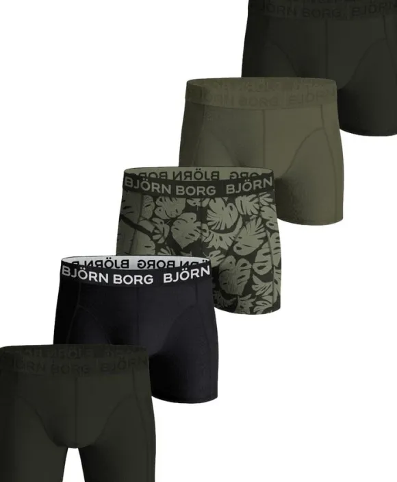 COTTON STRETCH BOXER 5p