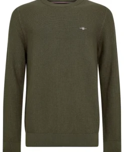 COTTON TEXTURE CREW