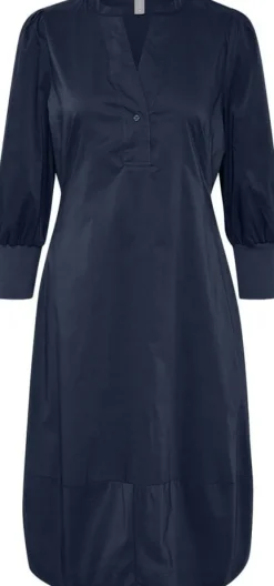 CUANTOINETT 3/4 SLEEVE DRESS