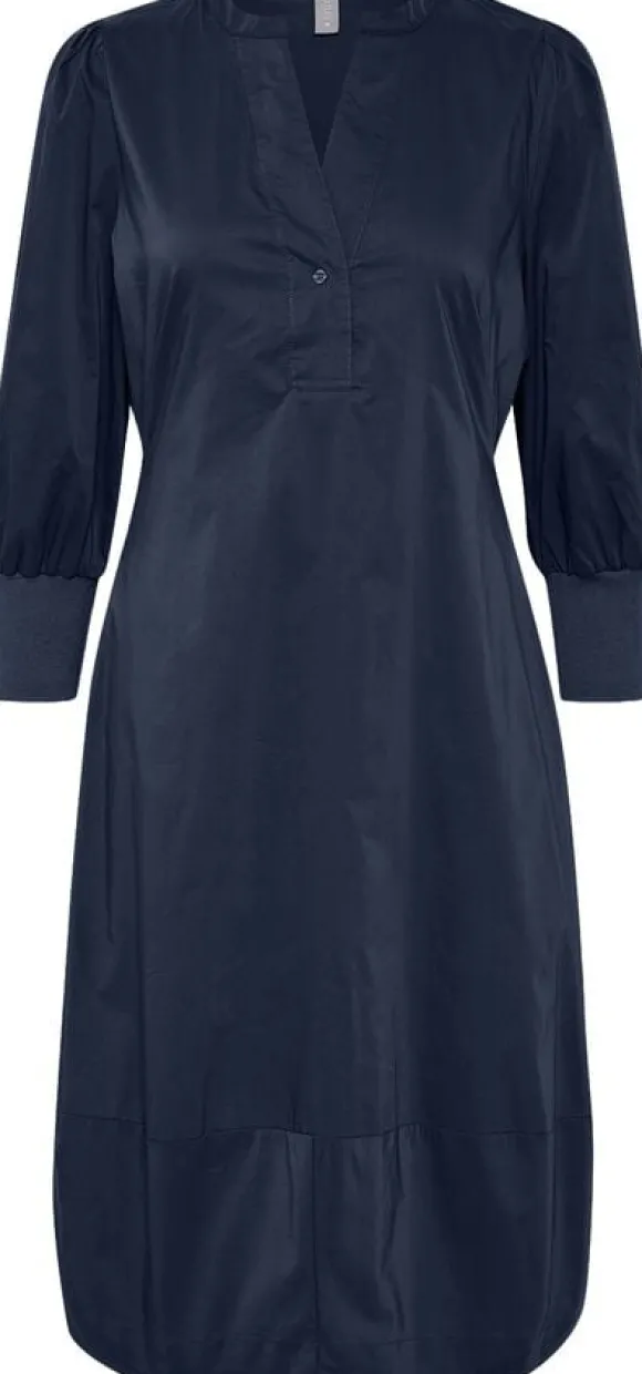 CUANTOINETT 3/4 SLEEVE DRESS