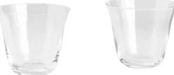 Curve Tumbler Glass-Set of 2-Small-Clear