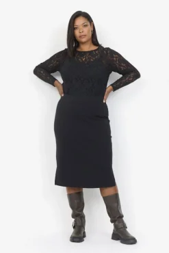 Curvy WA-GRAZIA 2 T-shirt Sort