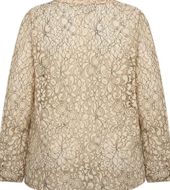Curvy WA-KILA 1 Bluse Sand