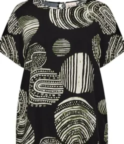 Curvy WA-MEDINE 1 Bluse Sort