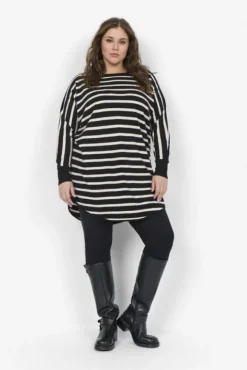 Curvy WA-SHANTI 6 Pullover Creme