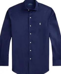Custom Fit Linen-Blend Shirt