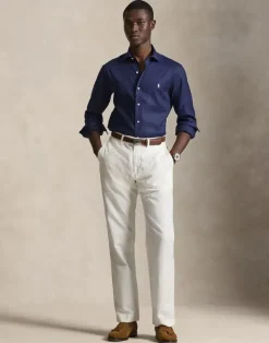 Custom Fit Linen-Blend Shirt