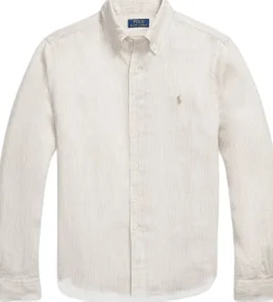Custom Fit Striped Linen Shirt