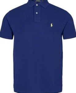 Custom Slim Fit Mesh Polo Shirt