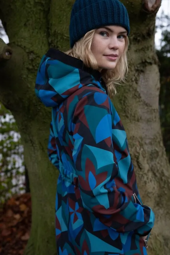 Danejane Softshell Black Merlot GEOFLEUR