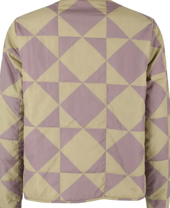 Daneland AOP Thermo Jacket Dk Rose Beige/Beige DIAMETRIC