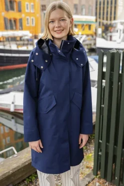 Danewest Wind Rain Parka Dk Navy