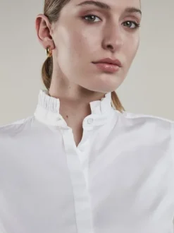 Darya Blouse Neck Frill