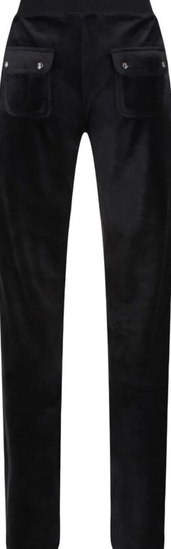 Del Ray Classic Velour Pant Pocket Design