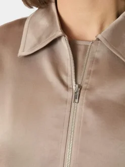 Denielle Heavy Sateen Jacket