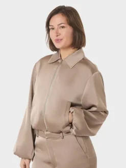 Denielle Heavy Sateen Jacket