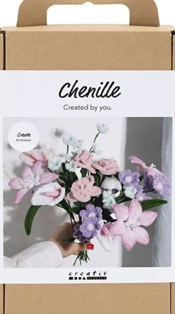 DIY Kit Chenilleblomster, Blomster