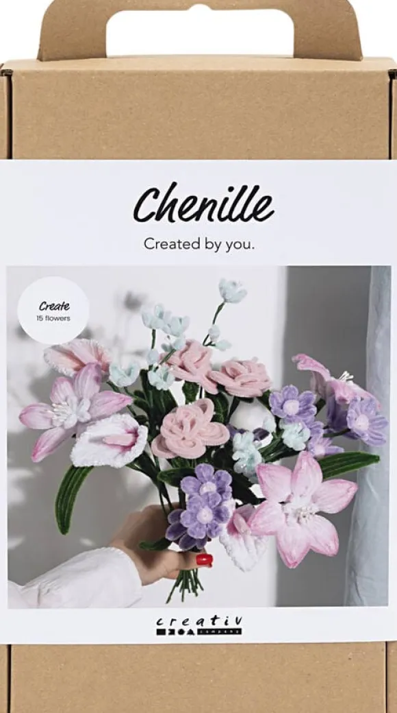 DIY Kit Chenilleblomster, Blomster