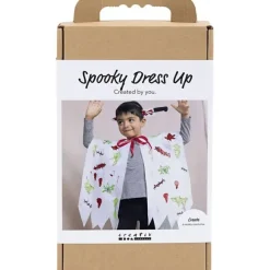 DIY Kit Spooky Udklædning, Kappe og hårbøjle, ass. Farver
