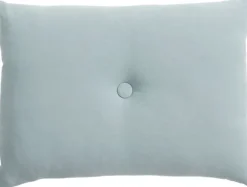 Dot Cushion-Linen-Pigeon blue