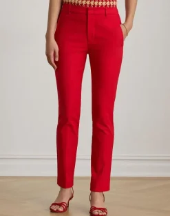 Double-Faced Stretch Cotton Pant