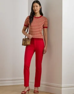 Double-Faced Stretch Cotton Pant