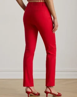 Double-Faced Stretch Cotton Pant