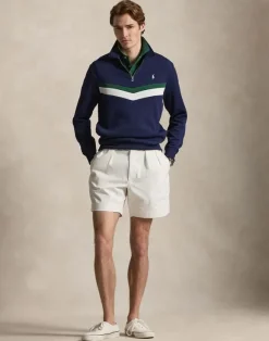 Double-Knit Quarter-Zip Sweatshirt