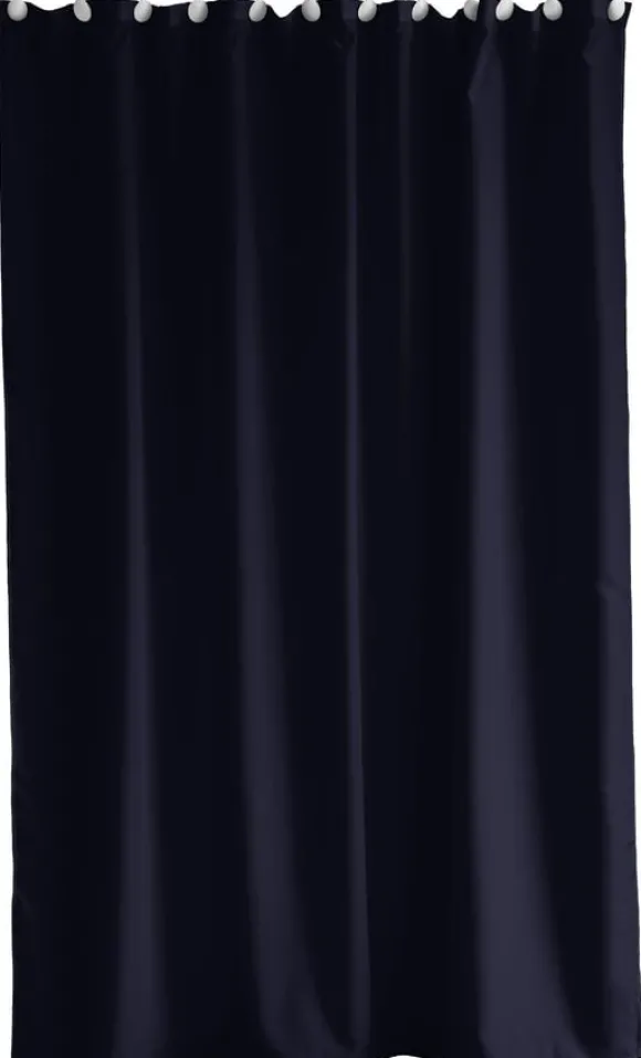 Duschdraperi 180x200 Comfort Navy blue 50%recy