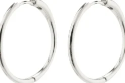 EANNA large hoops silver-plated