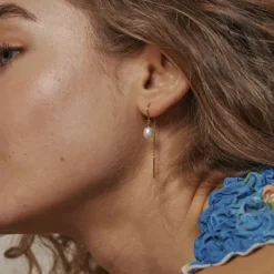 Earring, Eleanor Pearl