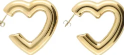 Earrings medium hearts
