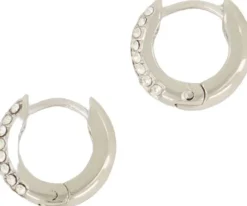 Earrings with crystals