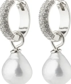 EDELE pearl earrings silver-plated