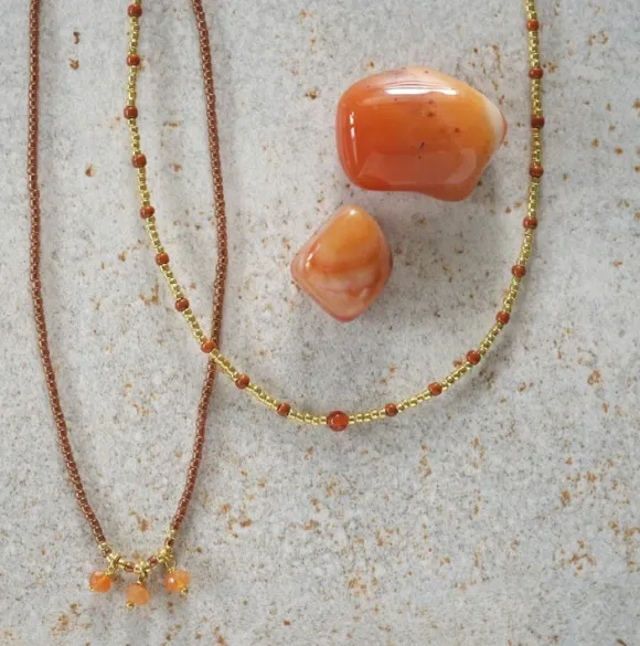Empathy Carnelian Necklace GC
