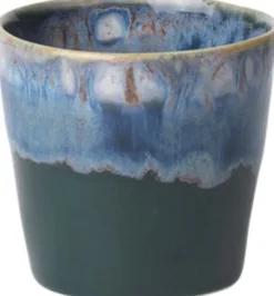 "espressokopp , Gres 10 cl 6,5 x 6 cm MÃ¸rk grÃ¸nn Keramikk"