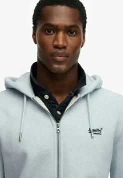ESSENTIAL LOGO ZIP HOODIE HB