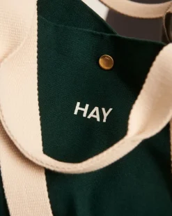 Everyday Tote Bag-Medium-Dark green